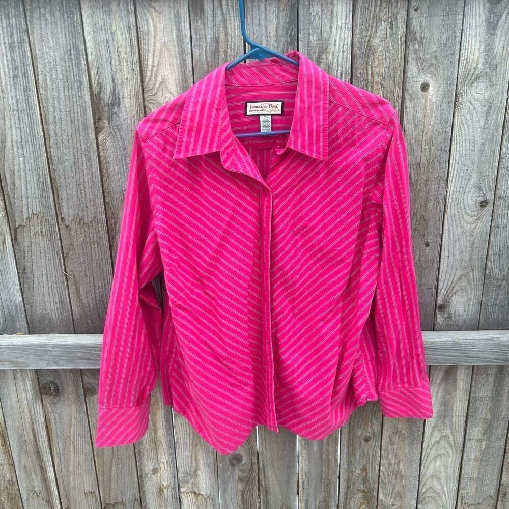 Vintage Jamaica Bay button down long sleeve size xl